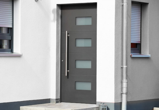 Aluminium Haustüren sind im Vergleich korrosionsbeständig