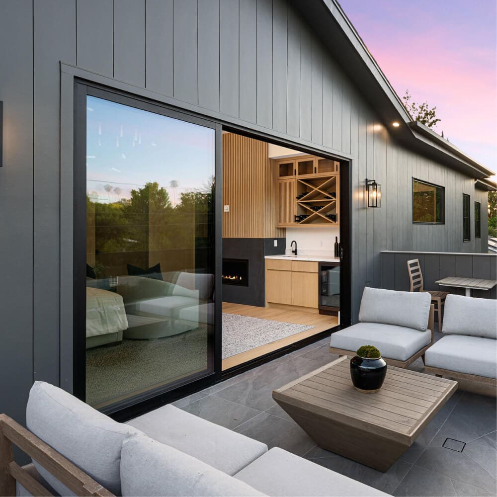 Einbausituation Terrasse