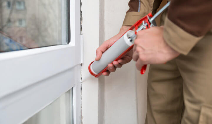 So dichten Sie verschiedene Fenstertypen ab