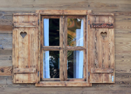 Alte Holzfenster