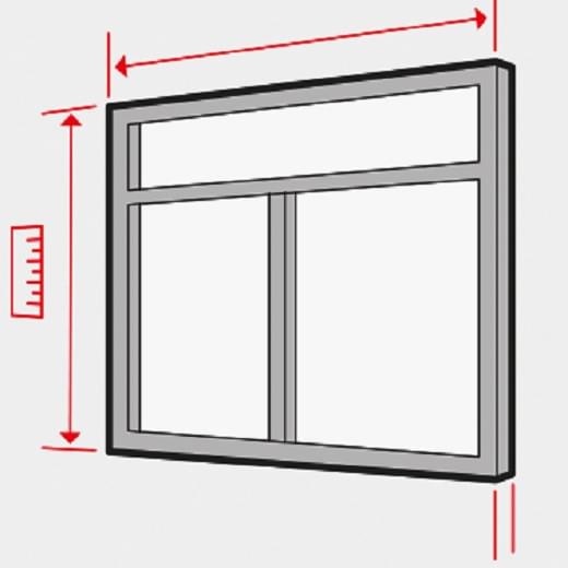 Fenster ausmessen