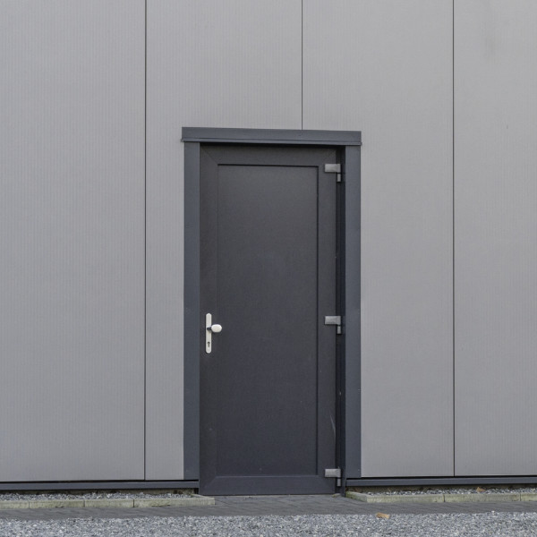 Nebeneingangstür Aluminium