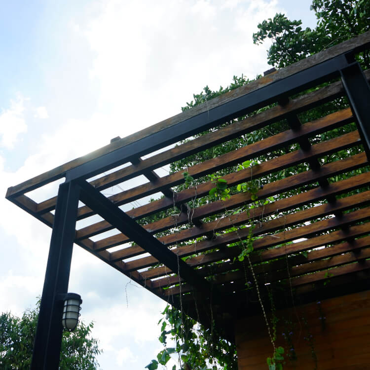 Pergolen Metall » Ratgeber freistehende Pergola aus Metall