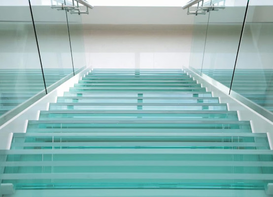 Treppen aus Glas