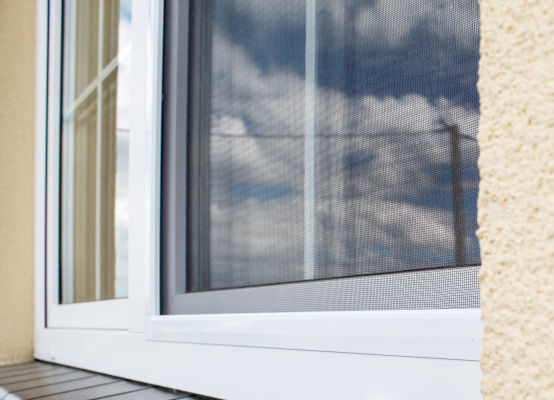 Fenster mit Fliegengitter