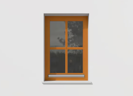 Sprossenfenster aus Holz