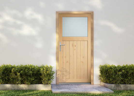 Nebeneingangstüren Holz