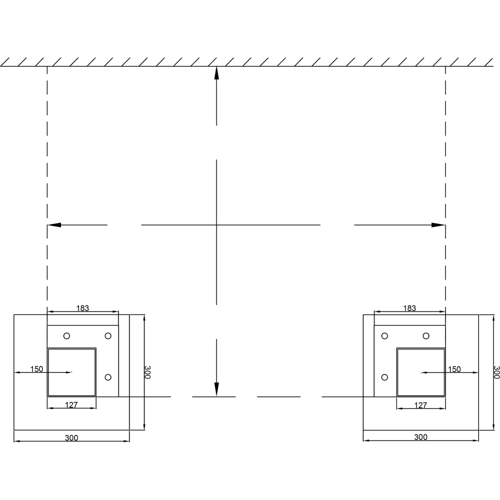 Ausführung der Betonfundamente