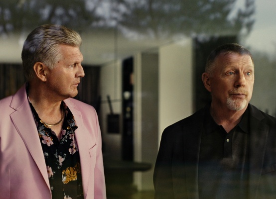 Boris Becker und Stefan Effenberg im fenster.com TV Spot 2025
