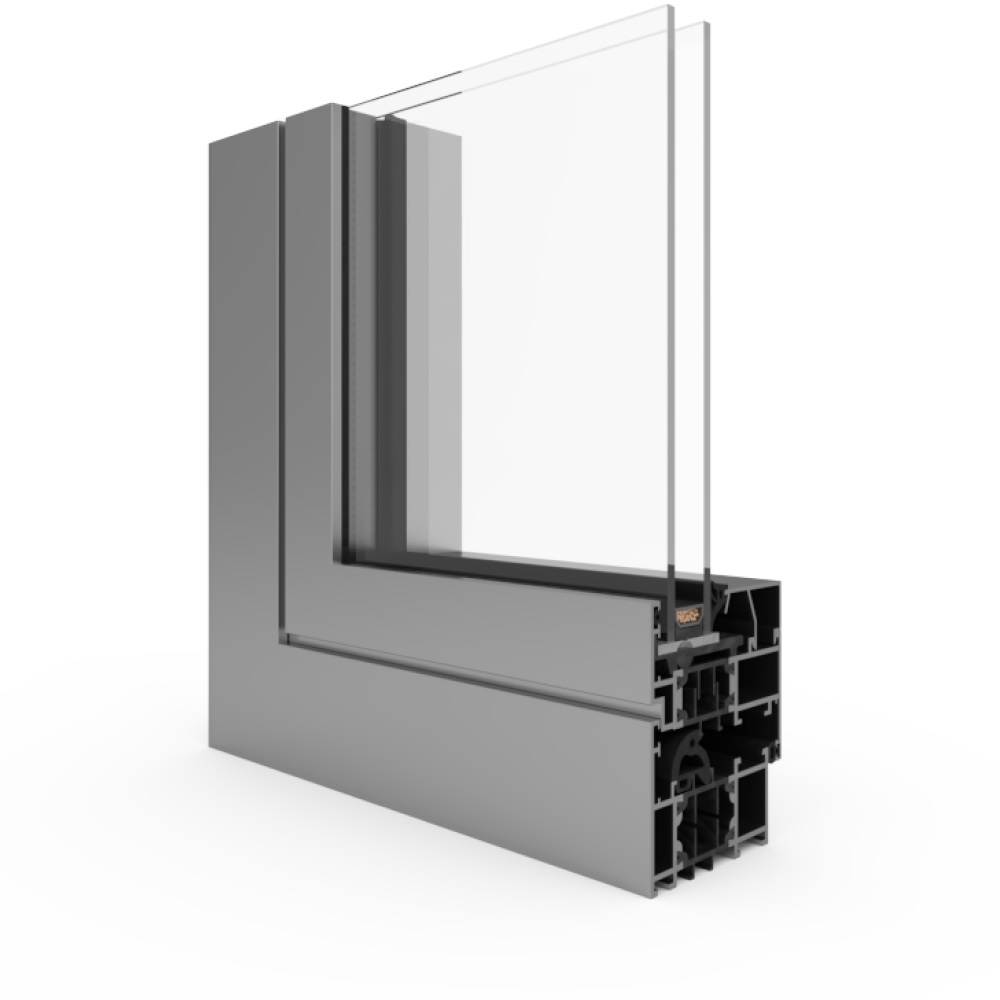 Kellerfenster Aluminium