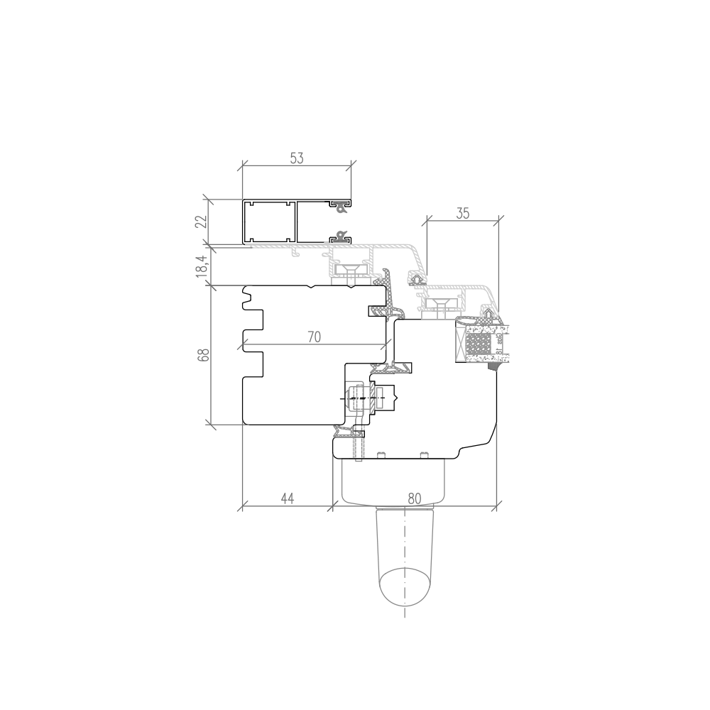  Idealu Classicline PSK mit Vorbaurollladenschiene 