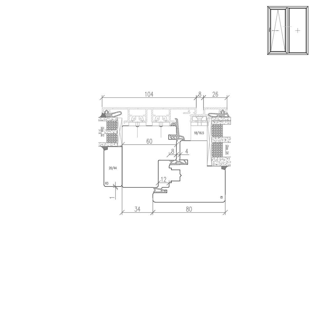Plano - Pfostendetail