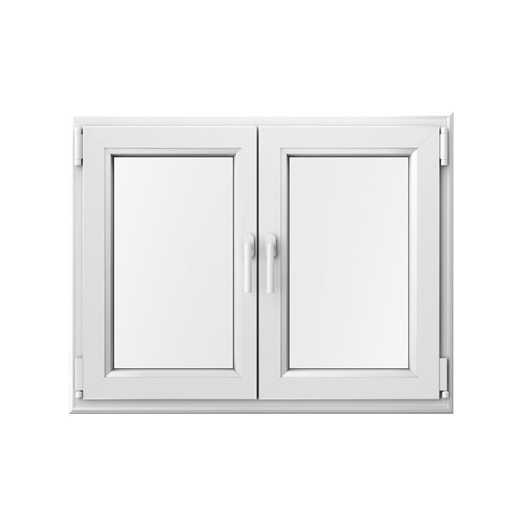 Doppelflügelfenster ohne Mittelsteg