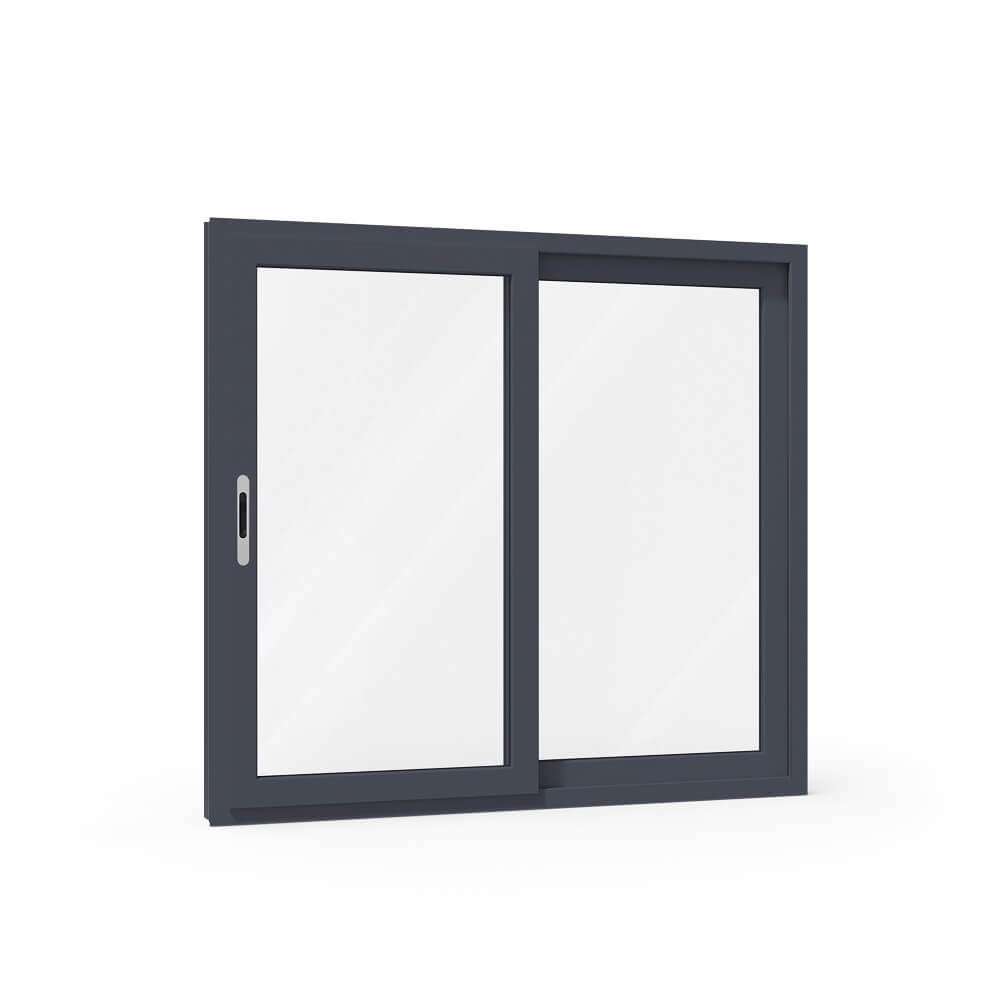 Aluminium-Schiebefenster