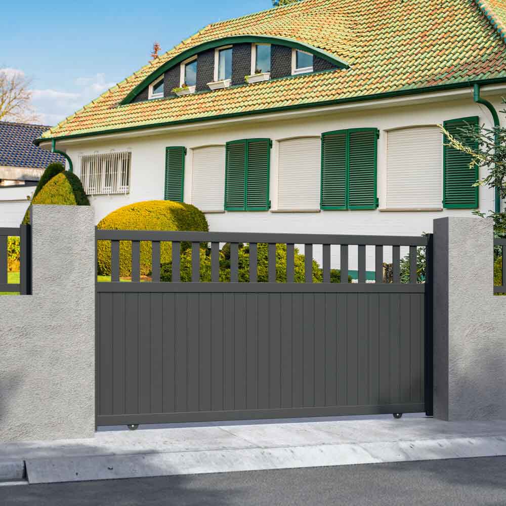 Schiebetor Dresden Außenansicht