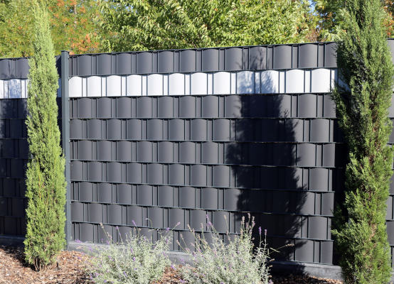 160 cm hoher Sichtschutzzaun