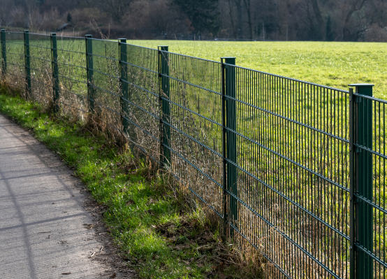 Doppelstabmattenzaun nach Länge Doppelstabmattenzaun nach Länge