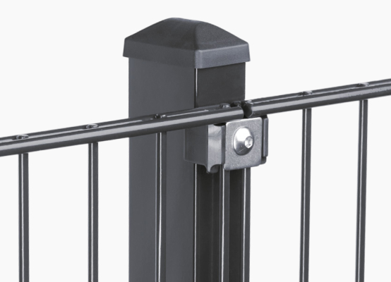 Doppelstabmattenzaun Verbinder