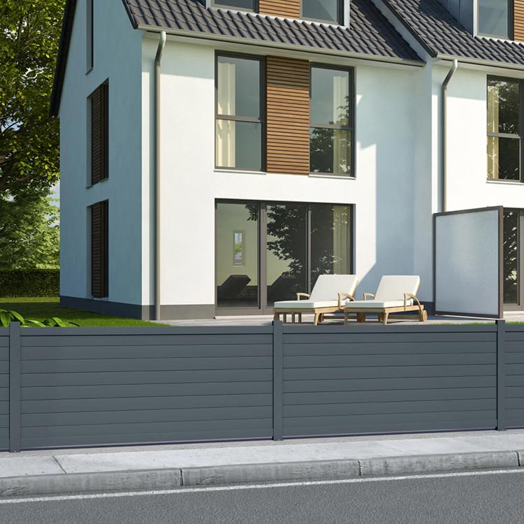 Zaun Frankfurt Einbau