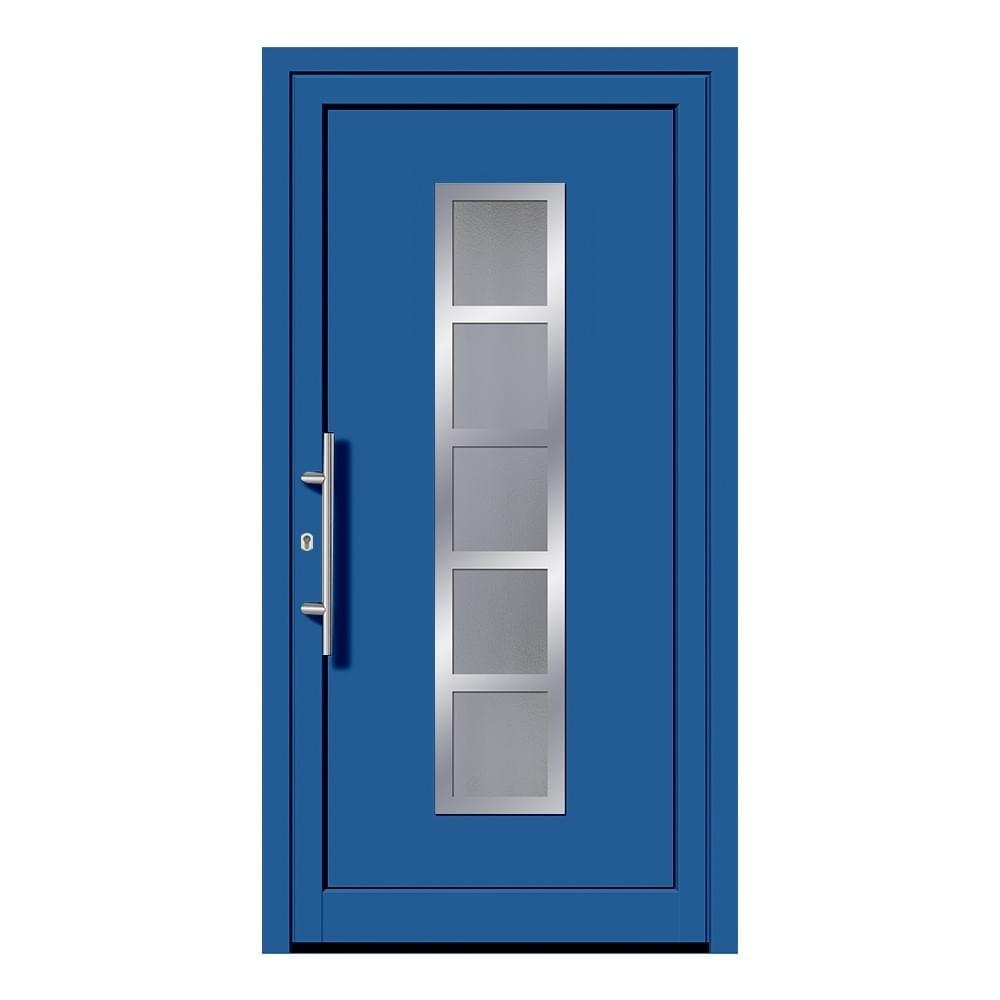 Haustür blau kaufen » Nebeneingangstüren in Blautönen