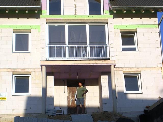 Kunststofffenster Neubau München Front